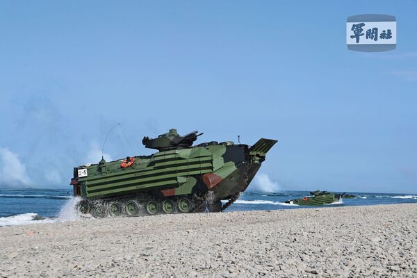 陳瑞勇涉嫌將海陸兩棲突襲車機密資料外洩。（軍聞社）