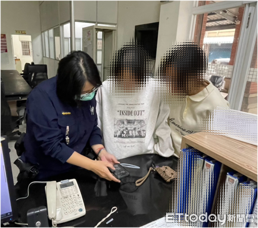 ▲鄭姓女大生求助內埔警方。（圖／記者陳崑福翻攝）