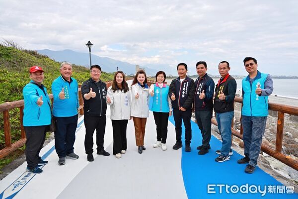 ▲▼吉安鄉「環鄉自行車道系統」，全長達32.5公里，是全國少見同時串連山海景觀的自行車路網。（圖／吉安鄉公所提供，下同）