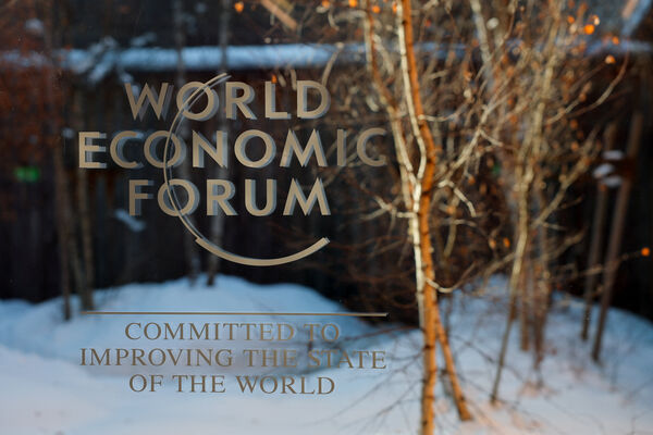 ▲▼2026 世界經濟論壇（WEF）於瑞士達沃斯開幕。（圖／路透）