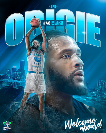 ▲高雄海神隊簽下新洋將中鋒奧迪傑。（圖／高雄全家海神提供）