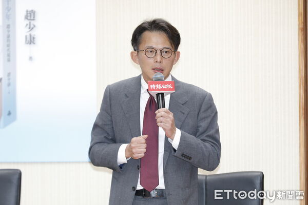 ▼黃國昌致詞提及「大和解咖啡」。（圖／記者湯興漢攝）