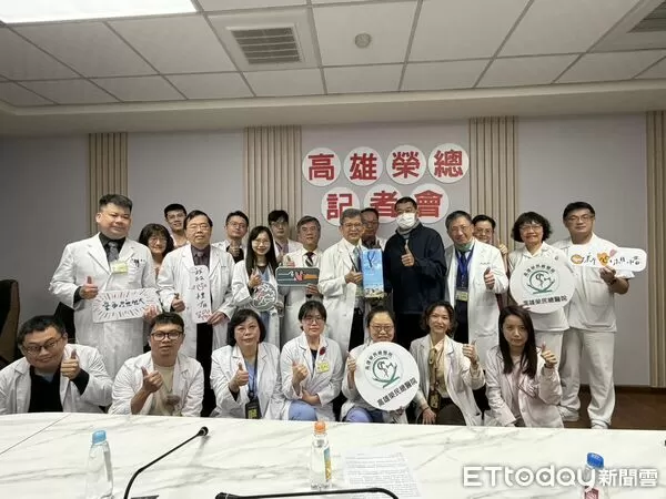 ▲高雄榮總員工接受心臟移植手術，醫療團隊合力搶命。（圖／記者許宥孺攝）