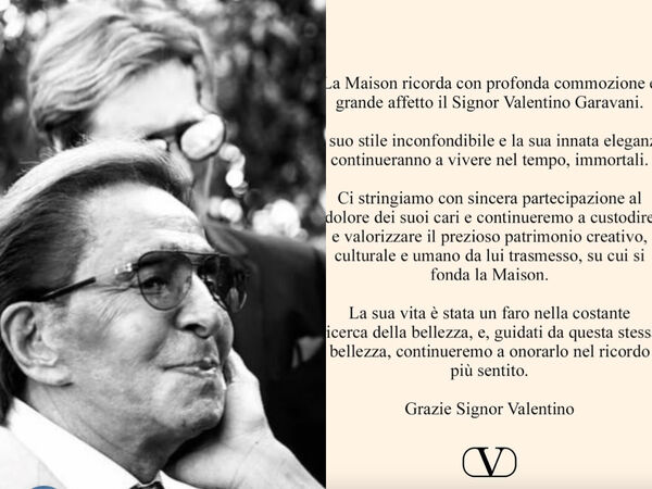 「無法接受你的離去」　Balenciaga創意總監長文告別恩師Valentino