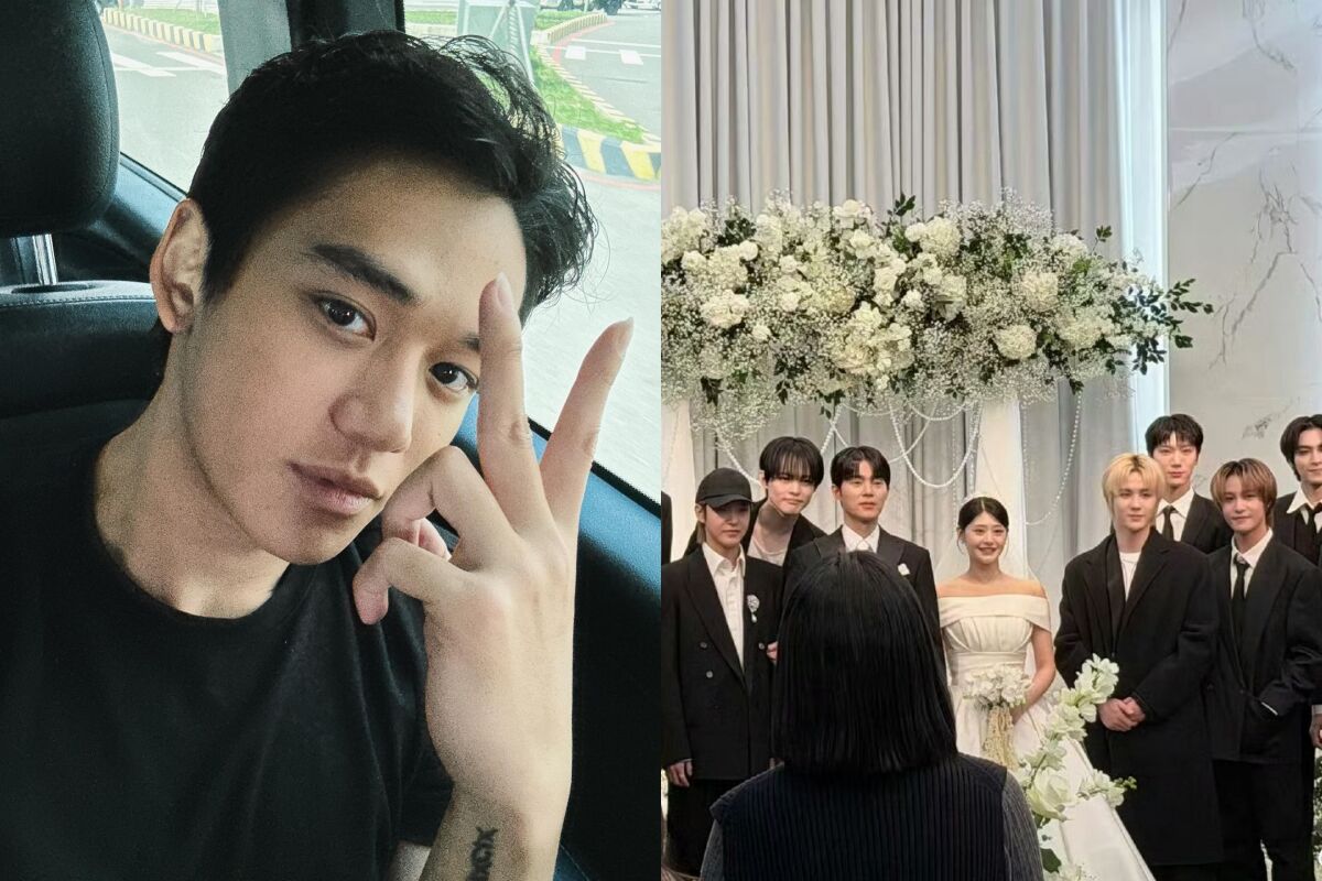 Lucas退團後「首度同框NCT」！　現身經紀人婚禮合照曝光