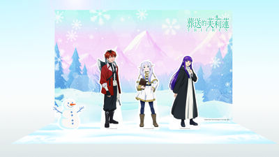 和雪景芙莉蓮拍照！木棉花動漫快閃店台南亮相　三大造景集結