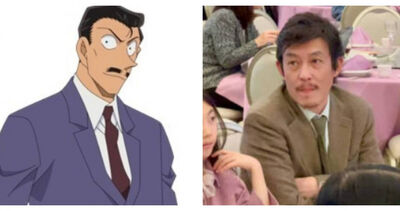 陳冠希撞臉毛利小五郎　八字鬍出席婚宴網友笑瘋