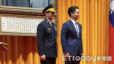 北市警局長林炎田上任　蔣萬安監交：對治安要求只會更高