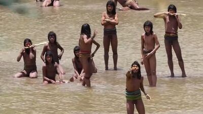 亞馬遜隱世部落現身　2.1公尺巨箭「射穿胸腹」探險隊驚恐逃命