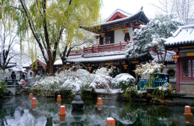 雪後濟南雲霧潤蒸宛若仙境　遊客讚嘆：走進老舍筆下的水墨濟南