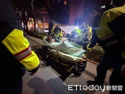 醉男寒夜倒灌木叢中！全身抽搐頻喊心臟痛　警搜20分鐘找到人