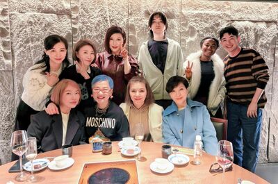 李明川曬6天后聚餐照「張清芳帥兒也現身」！　網羨：含金量好重