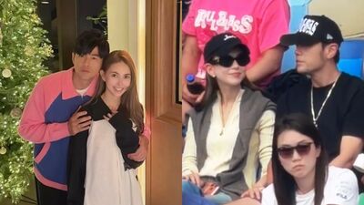 昆凌周杰倫「看球賽互摸大腿曬恩愛」　網被甜暈：生理性喜歡