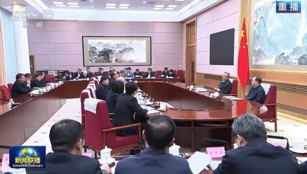 ▲▼李強召開總理座談。（圖／翻攝央視）