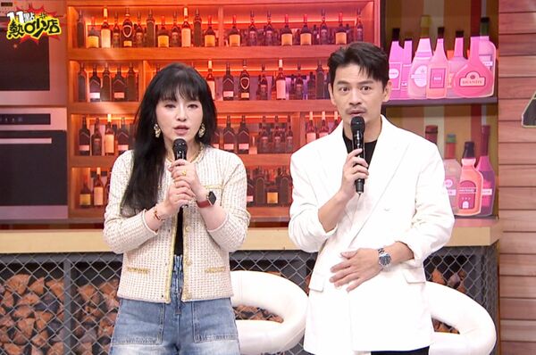 ▲唐綺陽與阿KEN。（圖／TVBS）