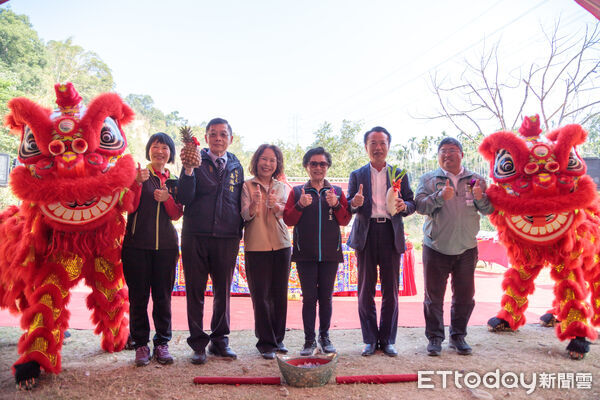 ▲▼   中埔鄉嘉182線禮成橋改建工程動土  。（圖／嘉義縣政府提供）