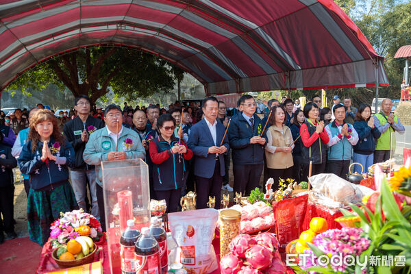 ▲▼   中埔鄉嘉182線禮成橋改建工程動土  。（圖／嘉義縣政府提供）