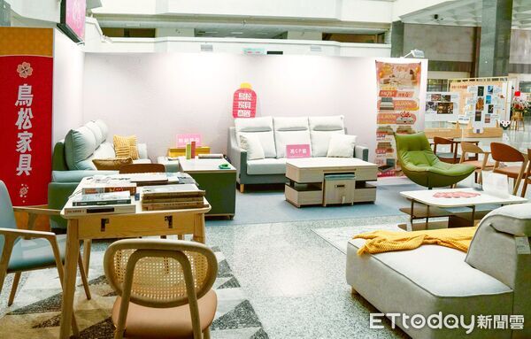 ▲青年家具街與鳥松家具街搶攻年前除舊佈新商機。（圖／記者許宥孺翻攝）