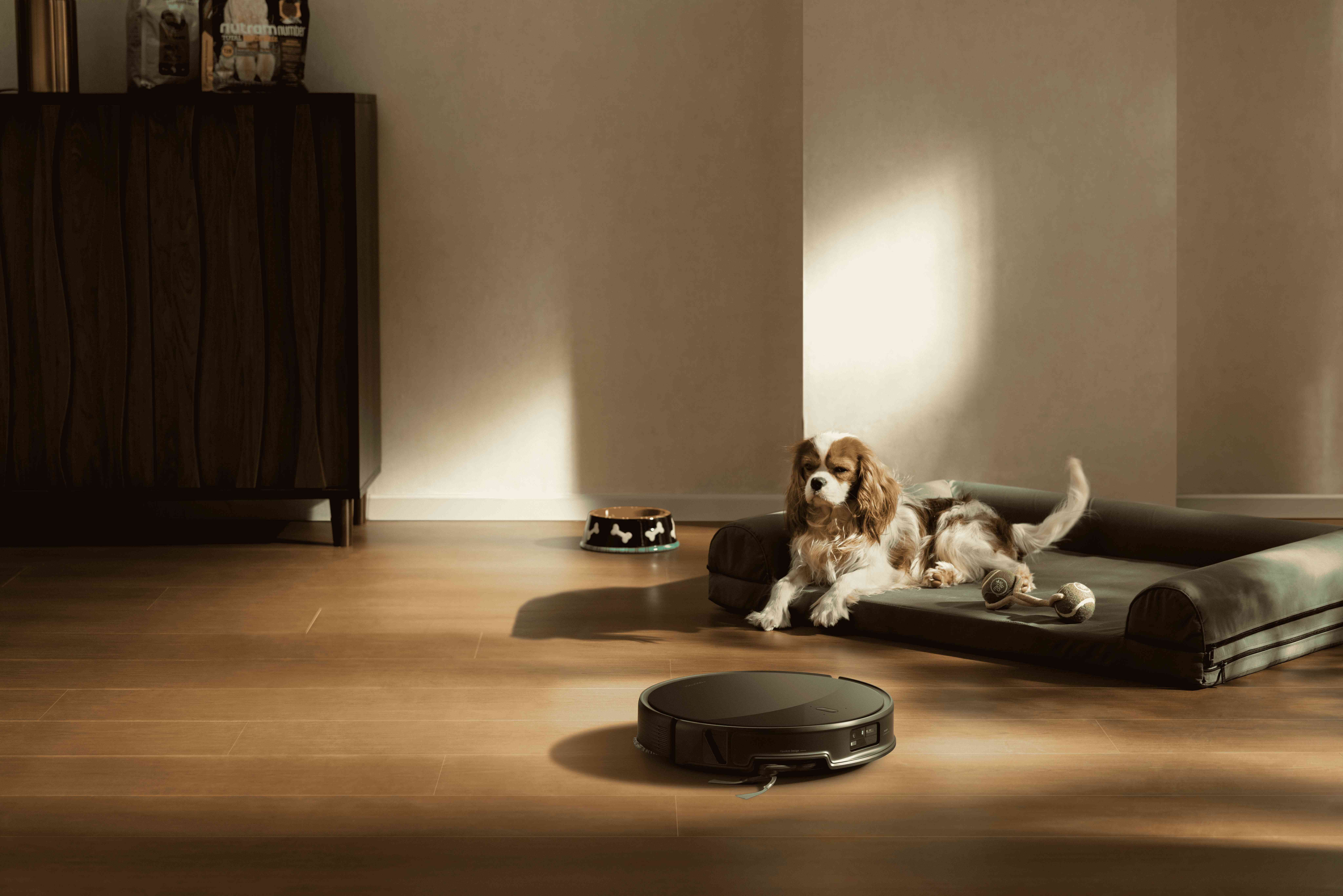 ▲Roborock石頭科技在台開賣旗艦新品「Saros 20 跨越奇兵」，標榜可跨越高8公分的門檻地形。（圖／品牌提供）