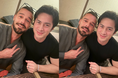 瑞奇馬汀同框《烈愛對決》24歲鮮肉！　前夫突現身全網嗨翻：最懂吃瓜的前任