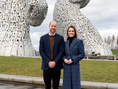 凱特王妃洋蔥式穿搭禦寒 訂製蘇格蘭格紋大衣超美