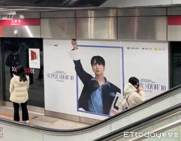 ▲高雄捷運巨蛋站設置SJ成員專屬月台。（圖／讀者提供）