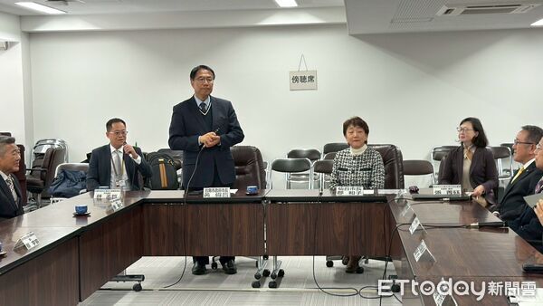 ▲台南市與仙台市締盟20周年，市長黃偉哲親赴日本，與仙台市長郡和子、市議會議長野田讓會晤。（記者林東良翻攝，下同）