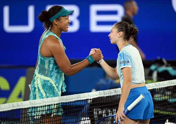 ▲日本名將大坂直美澳網造型吸睛。（圖／路透）