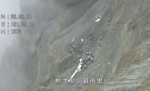 阿蘇墜毀直升機2台人生死不明！40年駕駛失事原因曝　網揭可怕經驗