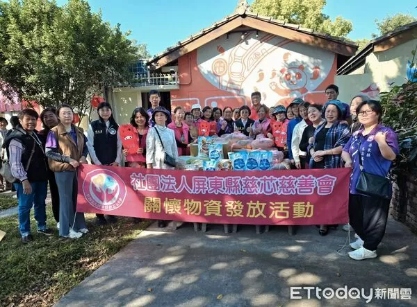 ▲移民署屏東服務站結合縣內多個慈善團體助人。(圖／移民署屏東服務站提供）