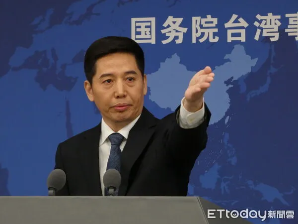 ▲▼大陸國台辦發言人彭慶恩。20260121（圖／記者陳冠宇攝）