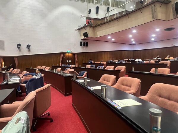 ▲▼民進黨立委吳思瑤釋出議場照酸藍白，「議場空蕩蕩，要賴總統來？藍白自家立委都不捧場了」。（圖／翻攝自Threads／@wusuyao541）