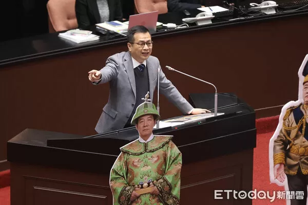 ▲立法院彈劾總統賴清德審查會，羅智強發言。（圖／記者林敬旻攝）