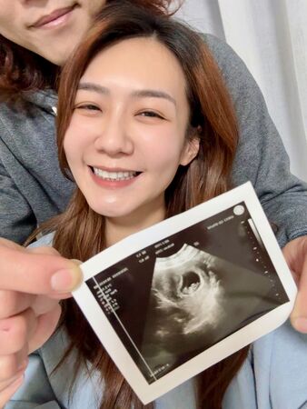 ▲李又汝驚喜宣布懷孕。（圖／民視提供）