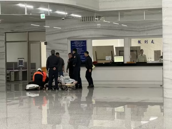 ▲彰化地檢有男子昏倒OHCA送醫。（圖／民眾提供）