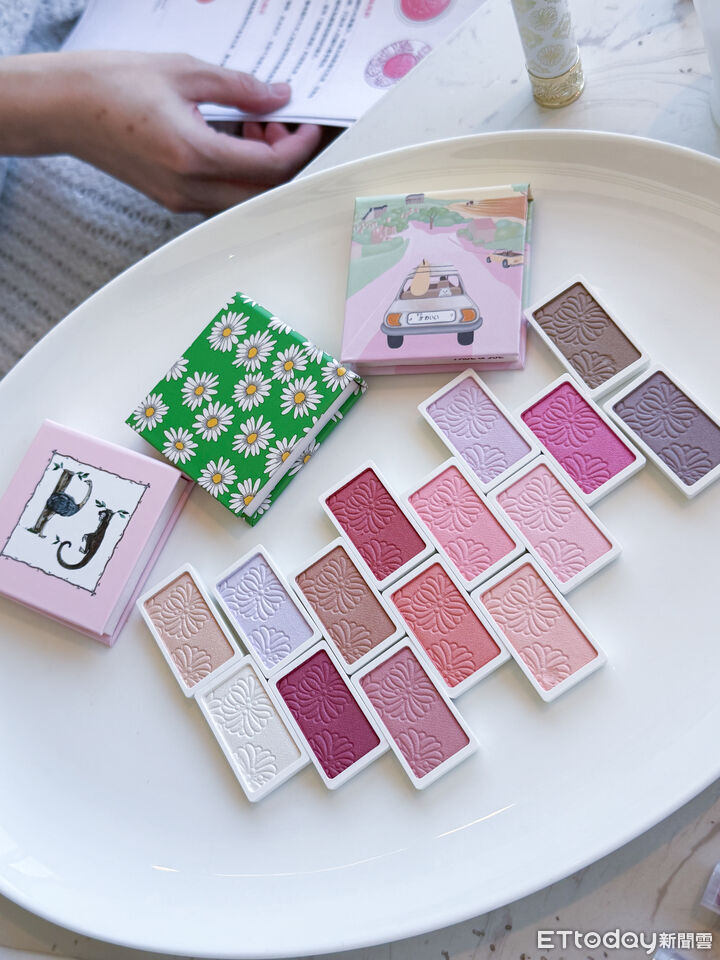 PAUL & JOE,佳麗寶,LUNASOL,彩妝,試開箱,。（圖／記者李薇攝）