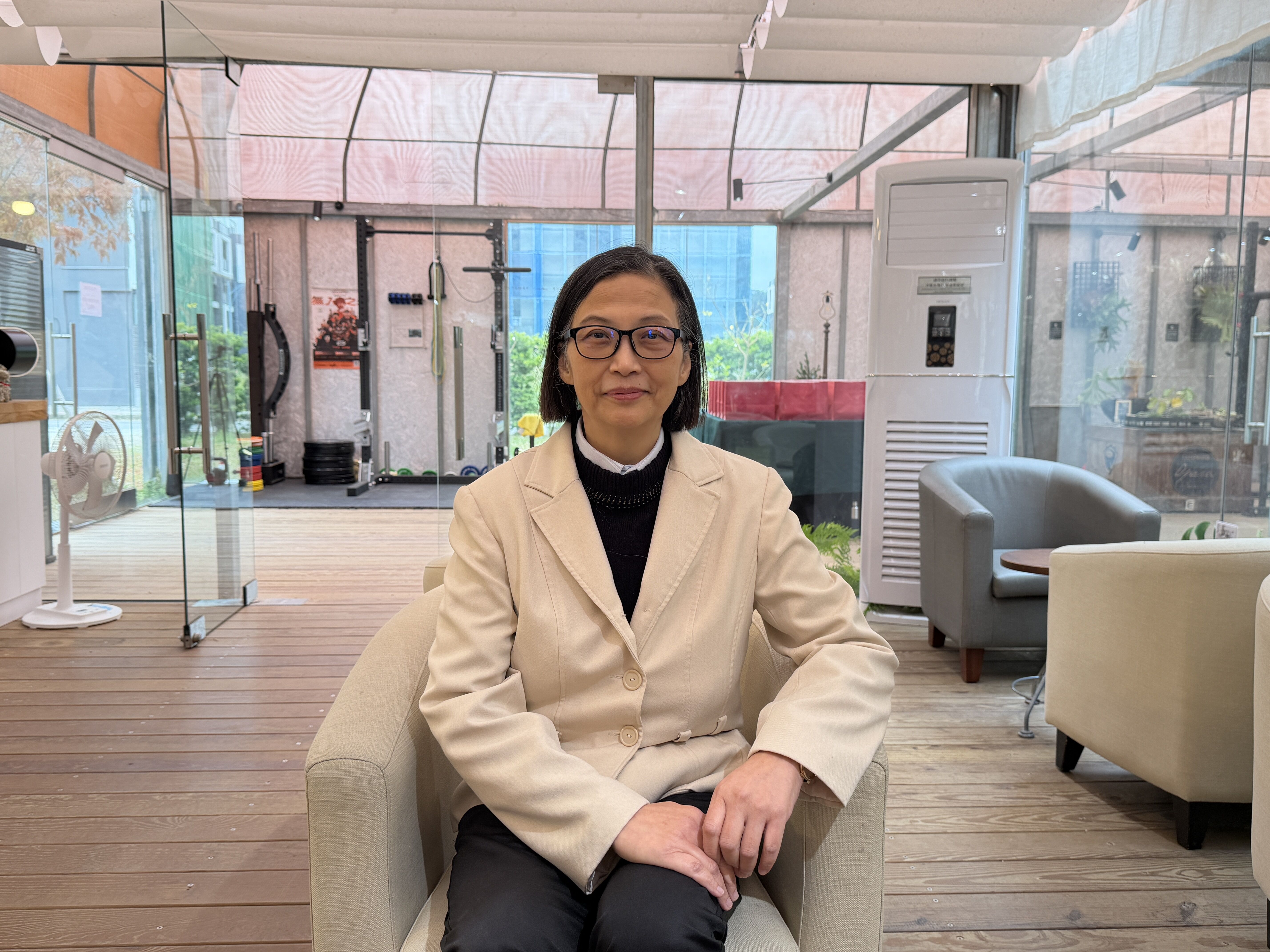 ▲▼環球晶、中美晶董事長徐秀蘭。（圖／記者高兆麟攝）