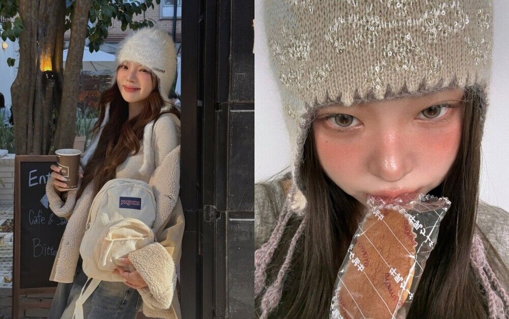 ▲護耳帽韓星   。（圖／翻攝自IG）