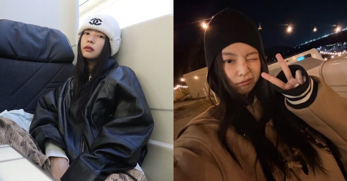 ▲護耳帽韓星   。（圖／翻攝自IG）