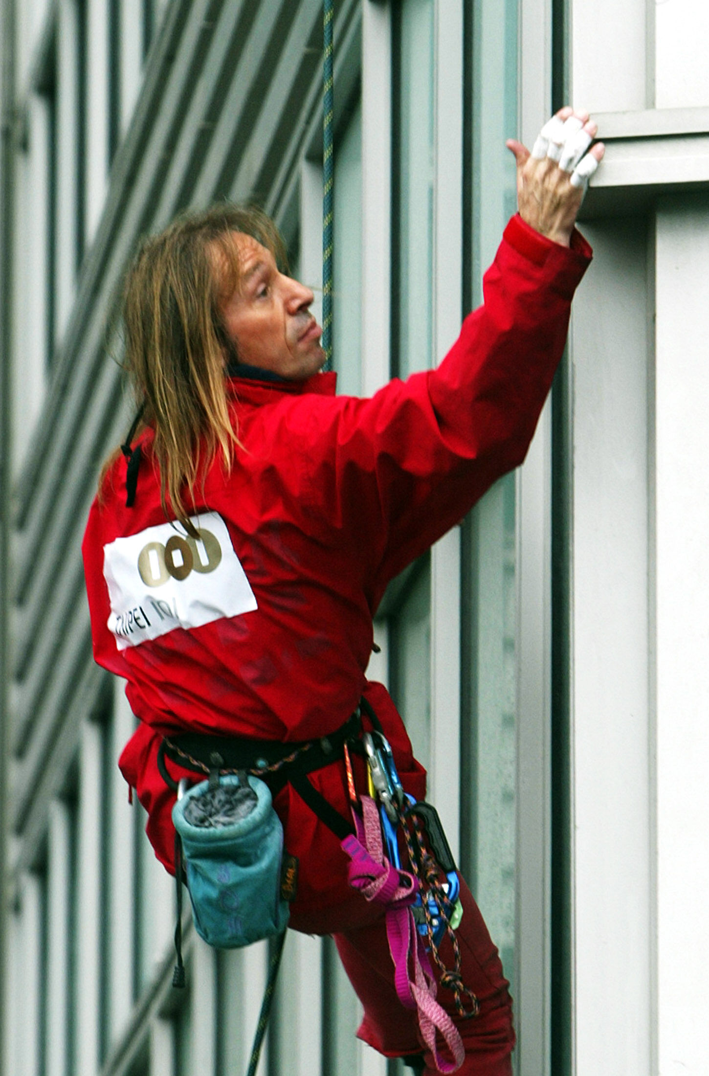 ▲Alain Robert、Felix Baumgartne。（圖／路透社）