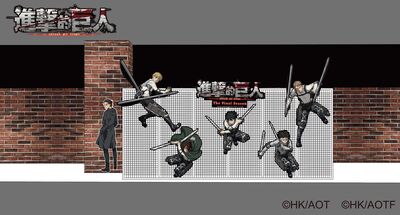 《進擊的巨人》快閃店高雄登場！最終決戰、經典回顧牆打卡超好拍