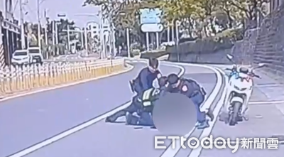 毒癮發作趴機車「全身顫抖」手還緊握電子煙　男襲警5罪送辦