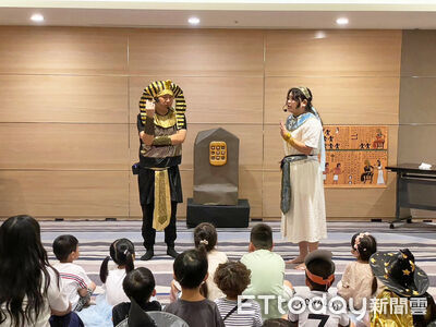入住就送法老展門票!和逸台南西門館掀古埃及熱 親子化身小小考古學家
