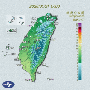 竹北體感4℃變冰棒「最冷時刻」來了　北台白一片跌破個位數