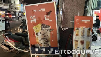 台中男買飲料疑不滿「甜度」怒砸招牌　店員傻眼報警
