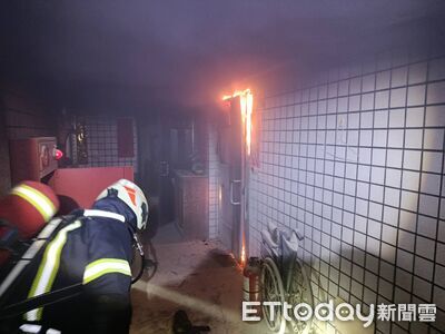 基隆惡火牆壁疑藏「隱形電流」　消防小隊長觸電抽筋