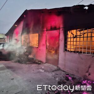 快訊／台南豬舍清晨竄火！　百隻小豬困火窟慘死