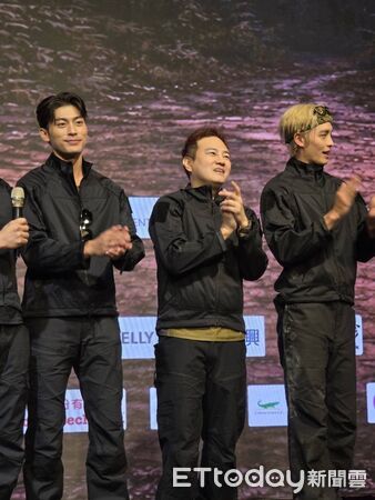▲祖雄曹佑寧等生存王二參賽。（圖／記者葉文正攝）