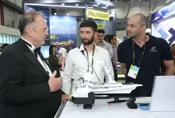 ▲兩展去年外商參展比例逾兩成、創歷年新高，圖為2025年展覽現場。(圖／貿協提供)