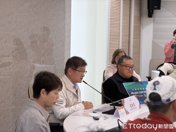 ▲2026米蘭-科爾蒂納冬季奧林匹克運動會將於115年2月6日至22日於義大利米蘭及科爾蒂納等地登場，運動部洪志昌次長說明組團參賽情形。（圖／記者王真魚攝）